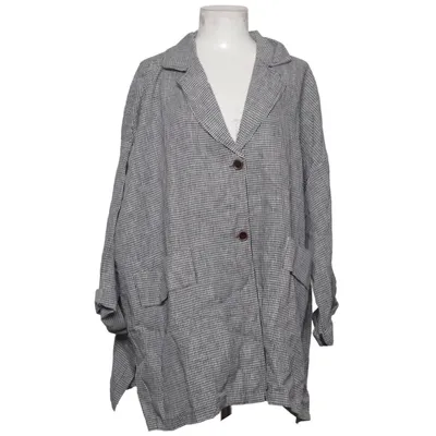 Blazer (Black, White) from Buykud Linen