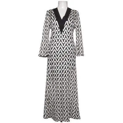 Robe longue (Noir, Blanc) de Jeff Gallano Polyester