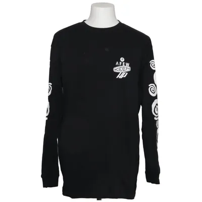 T-shirt à manches longues (Noir, Blanc) de Afew Goods Coton biologique