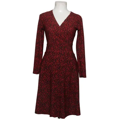 Wrap dress (Red, Black) from Caliente