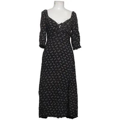 Klänning (Svart, Vit) från Hollister Elastan, Polyester, Viskos