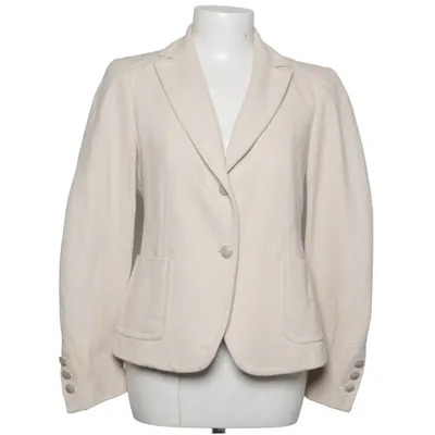 Blazer (Beige) von Zara Woman Baumwolle, Viskose