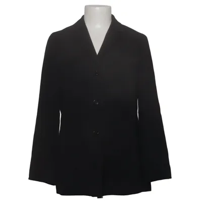 Blazer (Noir) de Private Label Acétate, Cupro, Laine