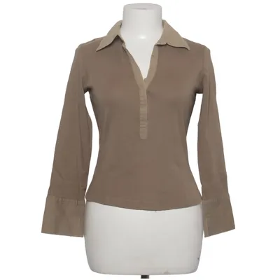 Henley T-shirt (Beige) fra ESPRIT Collection Bomuld