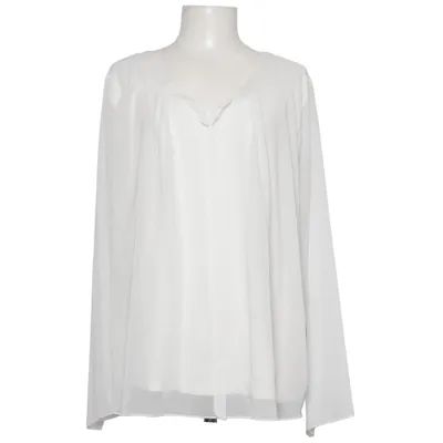 Blus (Vit) från Vivance Collection Elastan, Viskos