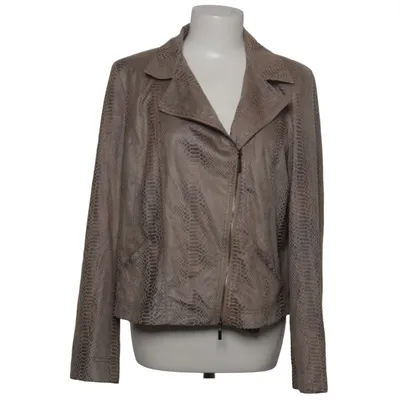 Bikerjakke (Beige) fra Witteveen Polyester