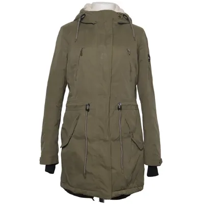 Parka (Green) from Polarino Cotton, Polyester