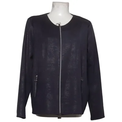 Jacket (Blue) from Anna Elastane, Polyester, Viscose