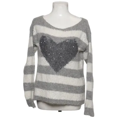 Sweater (Gray, White) from Denny Rose Acrylic, Mohair, Polyamide, Wool