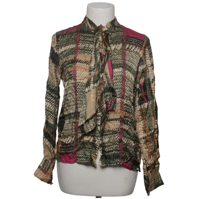 Blouse (Beige, Vert, Multicolore) de La Strada Soie, Viscose