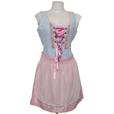 Dirndl (Bleu, Blanc, Rose) de Lowie Coton