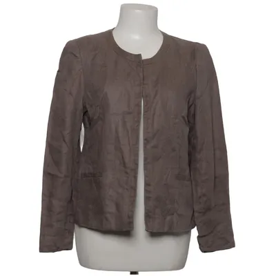 Blazer (Brown) from Devernois Linen, Metallic fiber