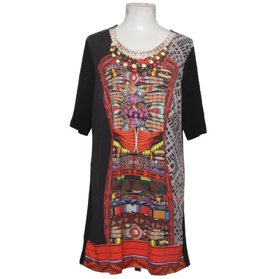 Dress (Black, Multicolored) from Doris Streich Elastane, Viscose