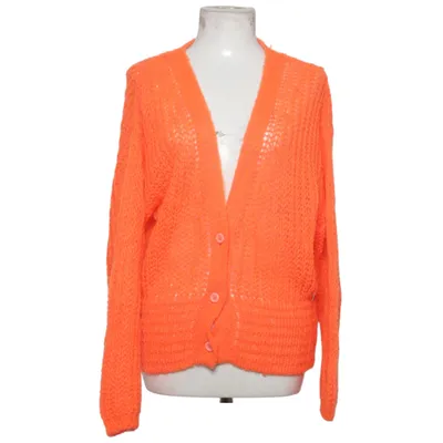 Cardigan (Orange) from Anna Acrylic, Mohair, Polyamide, Wool