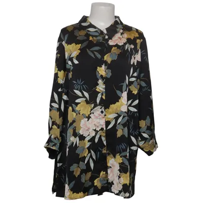 Blouse (Black, Multicolored) from Gozzip Polyester
