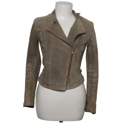 Bikerjacke (NW Veloursjacket) von Review Leder, Polyester