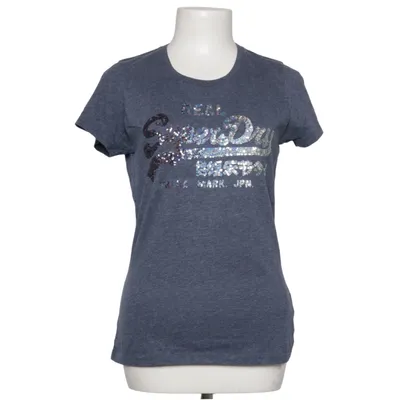 T-shirt (Blue) from Superdry Cotton, Polyester