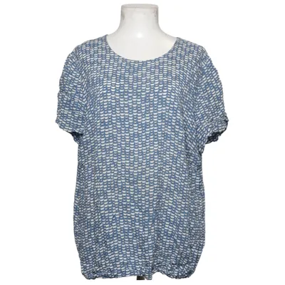 Top (Blå, Hvid) fra Qiero Viscose