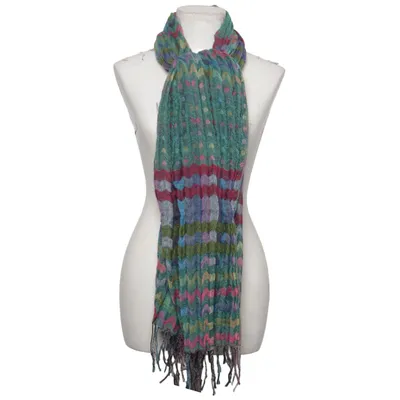 Écharpe (Vert, Multicolore) de Striessnig Polyester