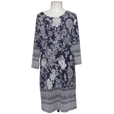 Dress (Blue, White) from My Own Elastane, Polyester