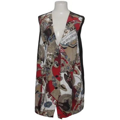 Suit vest (Black, Red, Multicolored) from Plus Plus Acetate