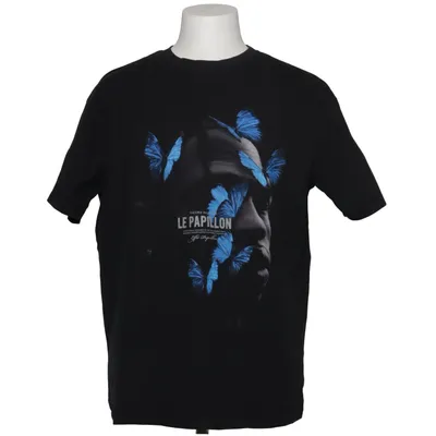 T-shirt (Sort, Blå) fra Mister Tee Bomuld