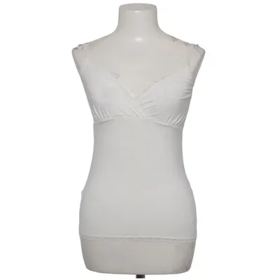 Tanktop (Wit) van Ideal Bamboo, Elastaan, Viscose