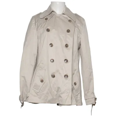 Trenchcoat (Beige) van Suzanna Katoen, Polyester