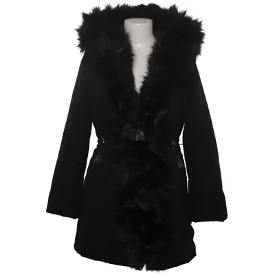 Vinterfrakke (Sort) fra Nature Polyester