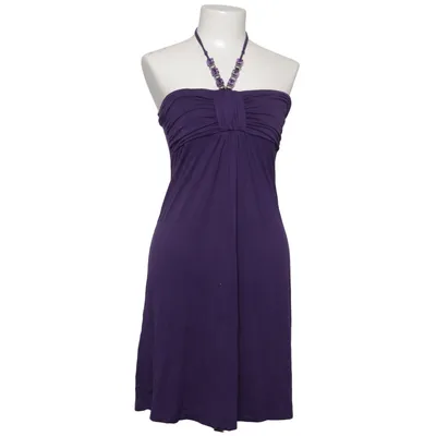 Neckholderkleid (Lila) von Hallhuber Trend Elasthan, Viskose