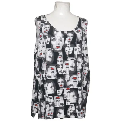 Tanktop (Zwart, Wit, Rood) van Brand Elastaan, Viscose