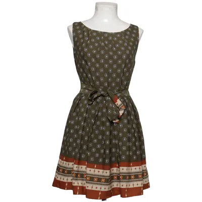 Jurk (Groen, Bruin, Meerkleurig) van Ravi Famous Polyester
