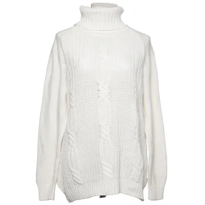Turtleneck (White) from UpFashion Acrylic, Cotton