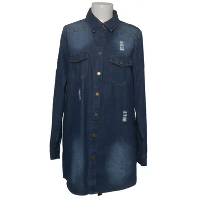Jeansskjorte (Blå) fra HF Woman Collection Bomuld