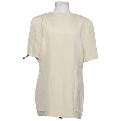 Kavaj (Beige) från Marks & Spencer Silke, Viskos