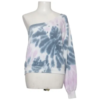 Sweatshirt (Blå, Lilla, Hvid) fra Ocean Drive Bomuld, Polyester