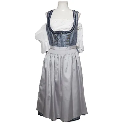 Dirndl (Blå, Hvid) fra Country Line Bomuld, Polyester