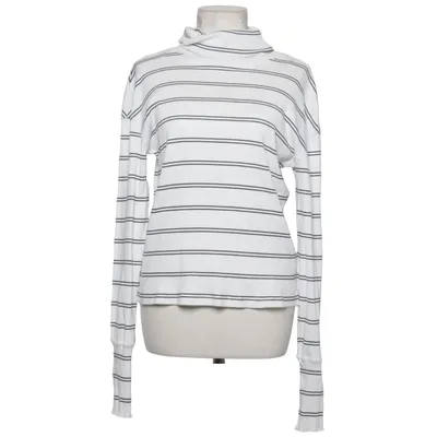 Turtleneck (White, Black) from SoSue Cotton, Elastane