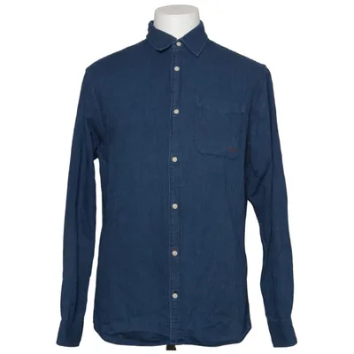 Denim blouse (Blauw) van Premium by Jack & Jones Katoen