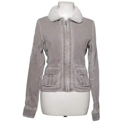 Shearlingjacka (Grå) från Better Rich Bomull, Polyester