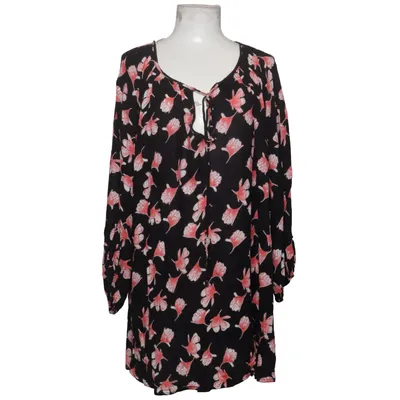 Blouse (Black, Pink) from Plus Viscose