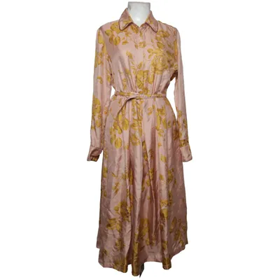 Shirt dress (Beige, Yellow) from MaxMara Studio Silk