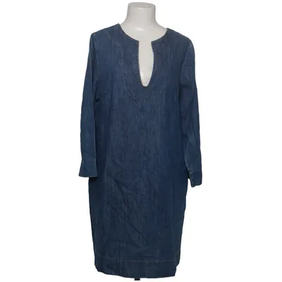 Denim jurk (Blauw) van Le Streghe Katoen