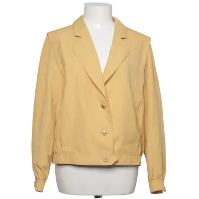 Blazer (Gelb) von Collection LMK Polyester, Viskose, Wolle