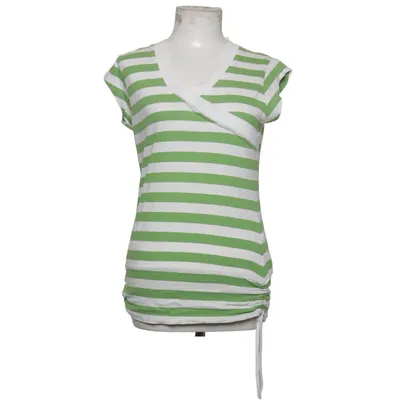 T-shirt (Green, White) from Background Cotton