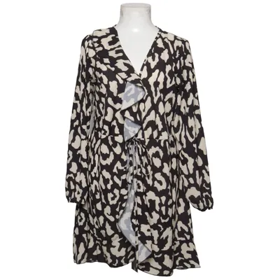 Wrap dress (Black, Beige) from Today Polyester