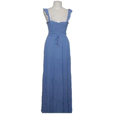 Maxi jurk (Blauw) van Paulina Katarina Viscose