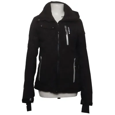 Manteau de ski (Noir) de Icepeak Élasthane, Polyamide, Polyester