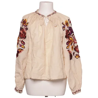 Blouse (Beige, Multicolored) from Ulla Johnson Cotton, Linen
