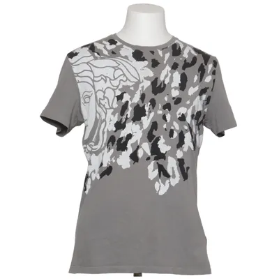 T-shirt (Gray, Black, White) from Versace Collection
